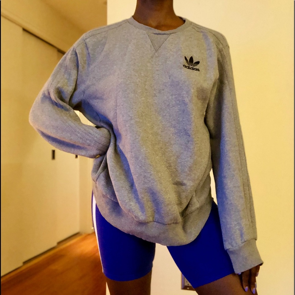 Grey Adidas Sweatshirt